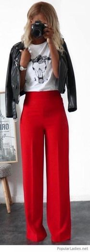 Red Night Out Pants