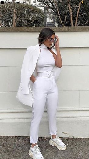 Full White Outfit