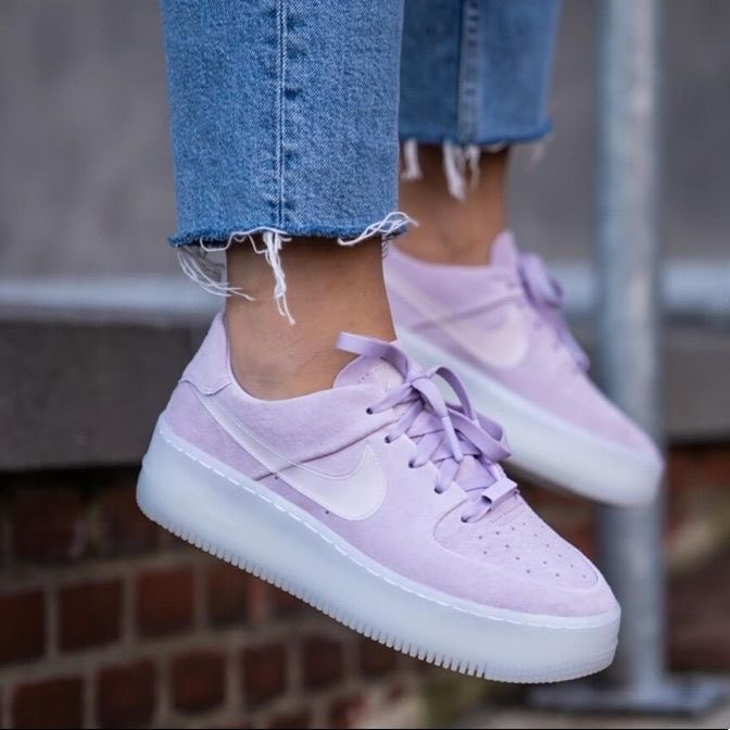 Moda Nike Air Force Sage Low Purple