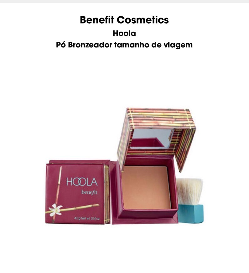 Fashion Benefit Cosmetics - Hoola