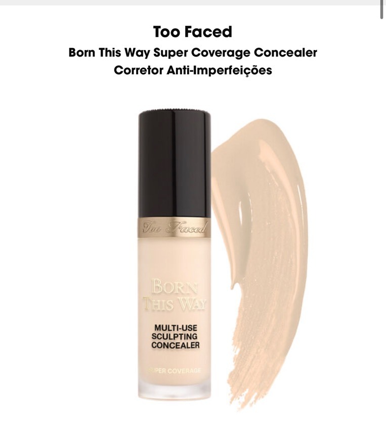 Fashion Too Faced - corretor anti-imperfeições 