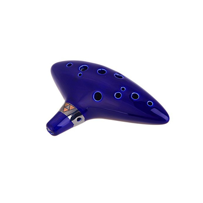 Electrónica AFUNTA 12 Hole Ocarina Cerámica Alto C Legend of Zelda Ocarina Flauta