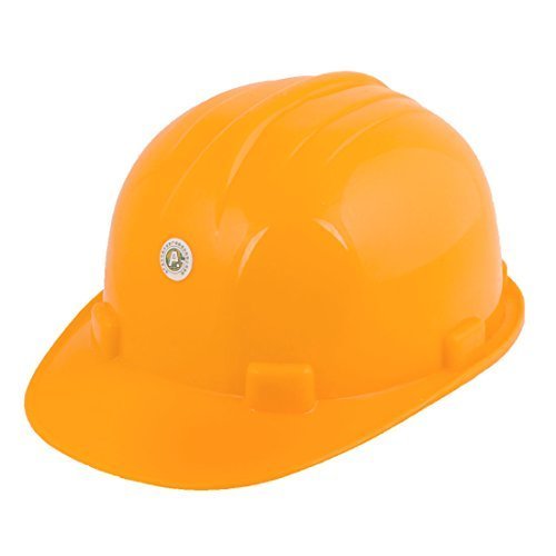 Productos De plástico de color amarillo cabeza ajustable Circunferencia Seguridad duro Casco de