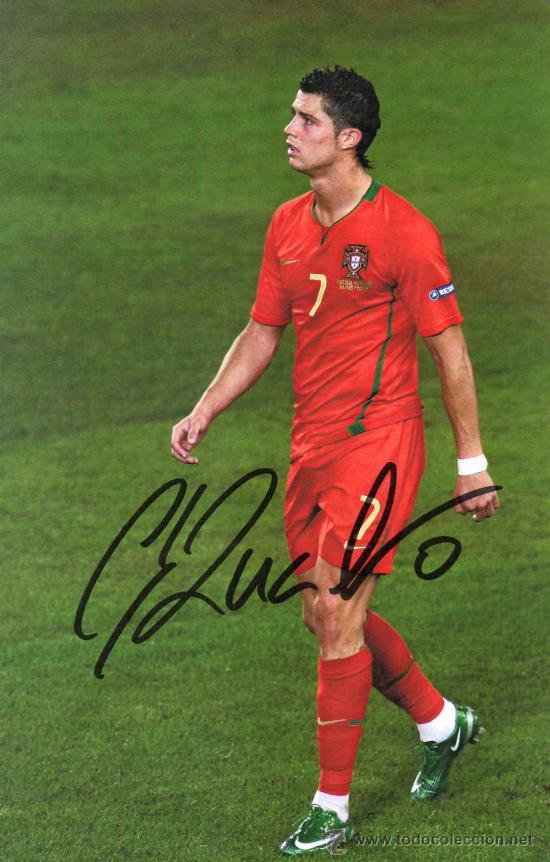 Producto Foto enmarcada firmada por Cristiano Ronaldo Juventus FC