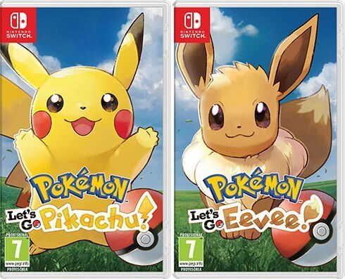 Videojuegos Pokémon let's go Pikachu/Eevee