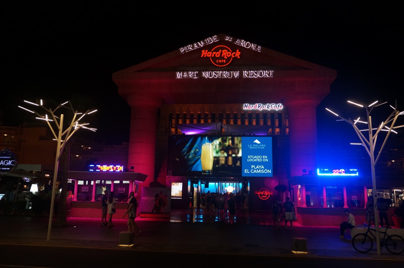 Restaurants Hard Rock Cafe Tenerife