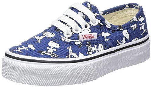 Vans Authentic, Zapatillas de Entrenamiento Unisex Niños, Azul