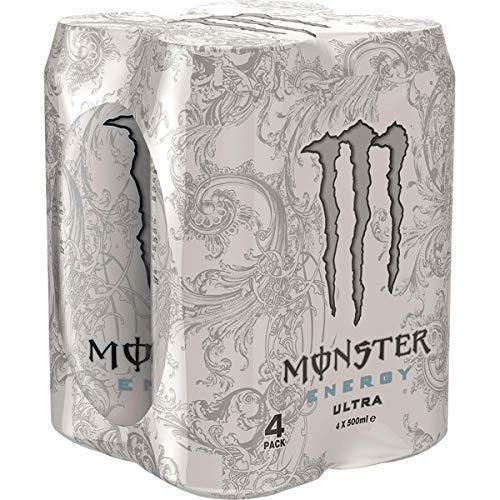 Monster - Ultra White, Bebida energética, 500 ml