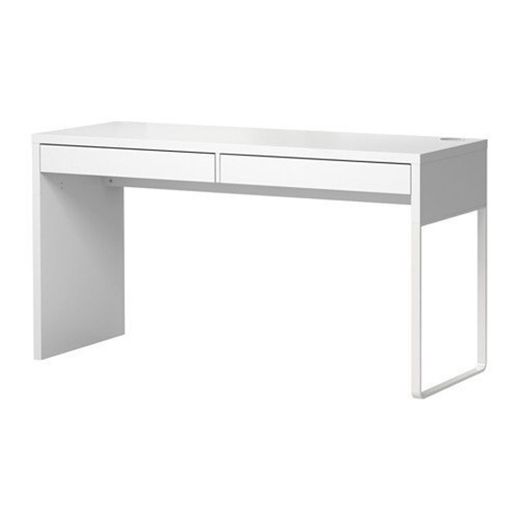 Ikea MICKE escritorio en color blanco;