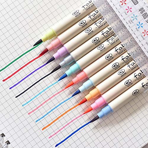 Product Juego de 10 rotuladores de colores para caligrafía