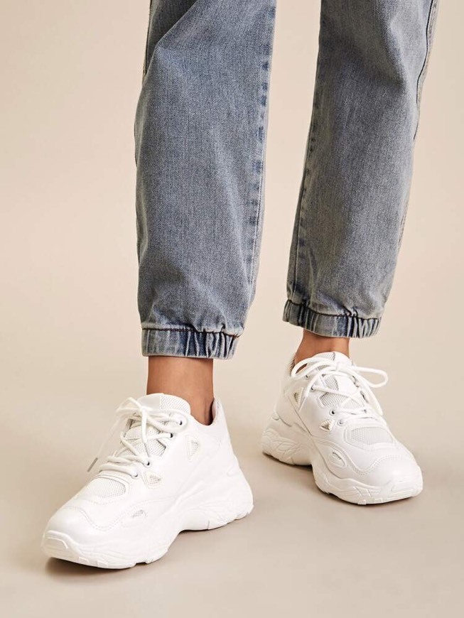 Product Lace-up Front Chuncky Sneakers 