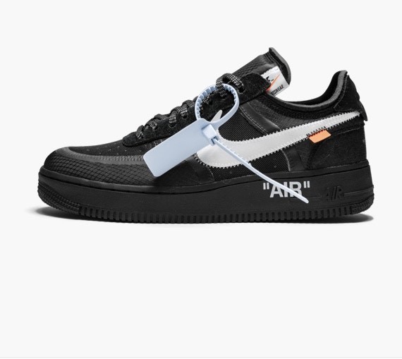 Moda The 10: Nike Air Force 1 Low 
“Off-White Black