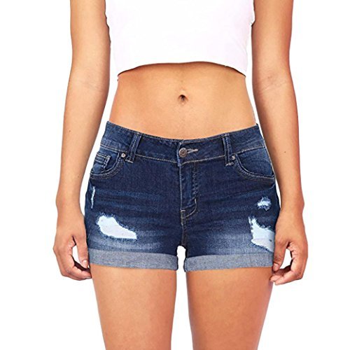 Social Familizo Denim Pantalones Cortos Mujer Básicos Gimnasio Pantalones Cortos Mujer Verano Vaqueros