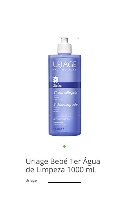 Producto Uriage água de limpeza