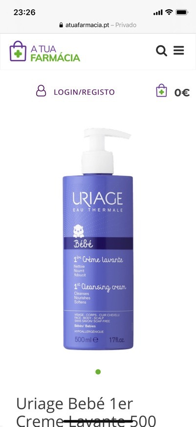 Product Creme levante uriage