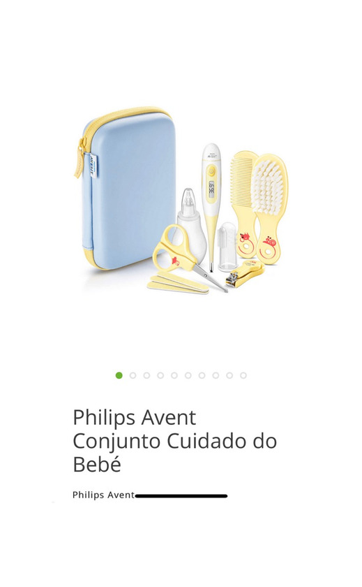 Producto Kit de cuidados da Avent