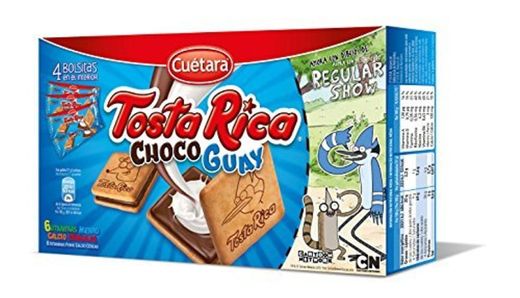 Cuétara Tosta Rica ChocoGuay Galletas Sándwich Rellena de Crema de Leche