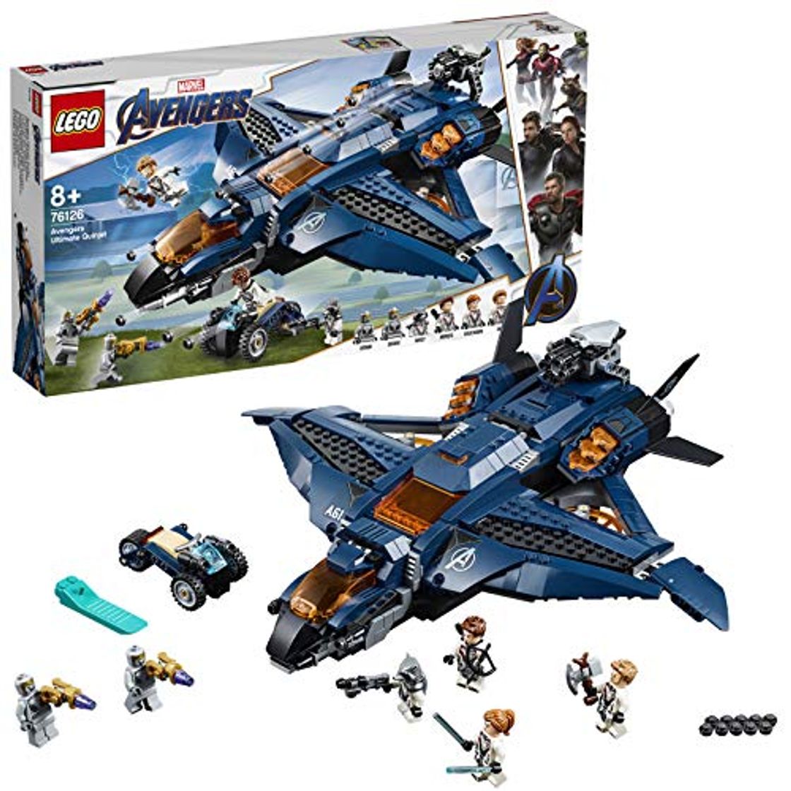 Product LEGO Super Heroes - Quinjet Definitivo de los Vengadores, Avión de Combate