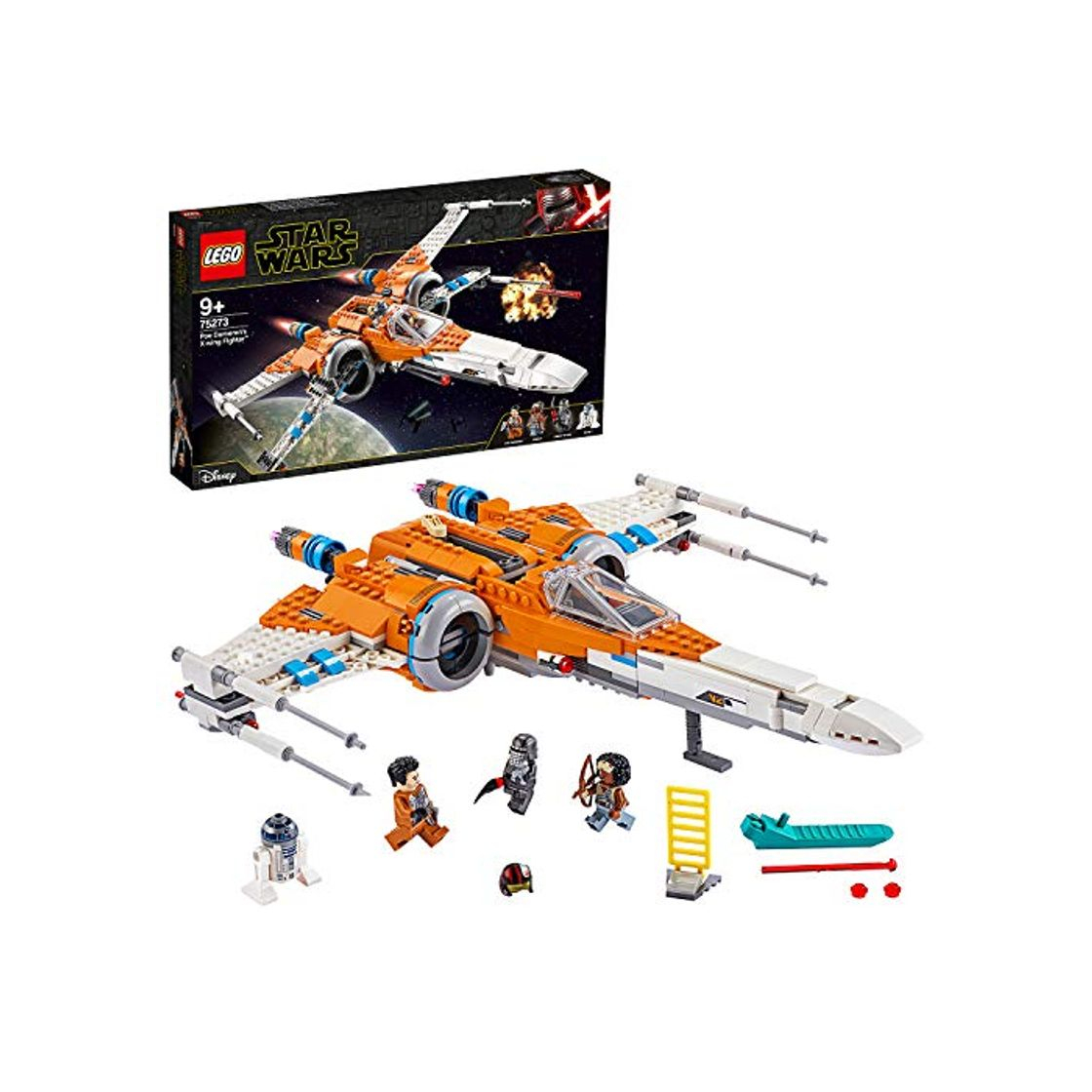 Producto LEGO Star Wars - Caza Ala-X de Poe Dameron, Juguete de Construcción