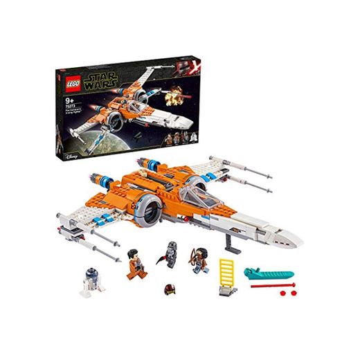 LEGO Star Wars - Caza Ala-X de Poe Dameron, Juguete de Construcción