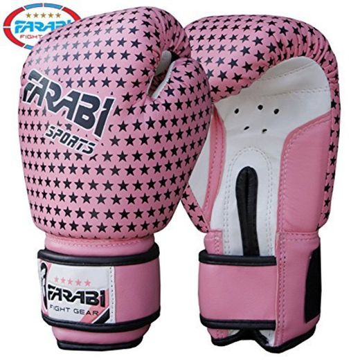 Niños guantes de boxeo