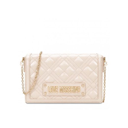 Quilted Evening Bag With Logo