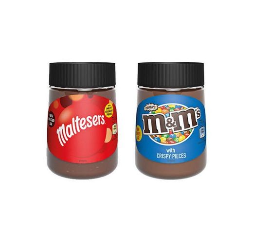 Crema para untar con sabor a avellana y chocolate de M&M con