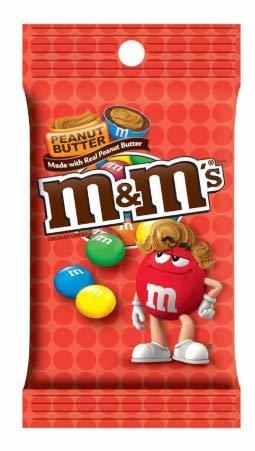 Social M&M Peanut Butter Peg Pack 144g