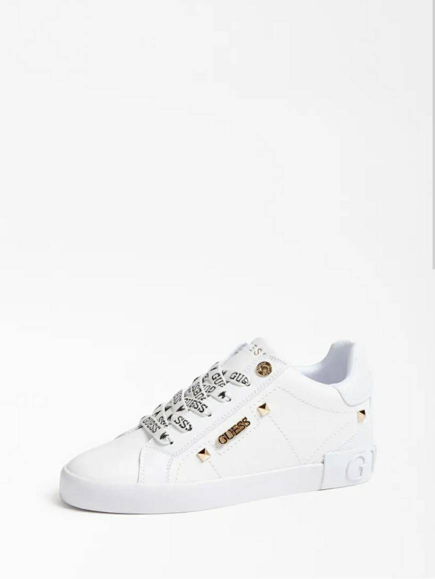 Fashion PUXLY LACE-UP SNEAKER WITH LOGO

