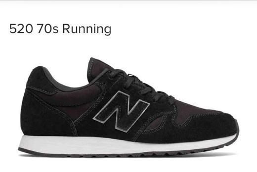 New Balance 520 70s negras