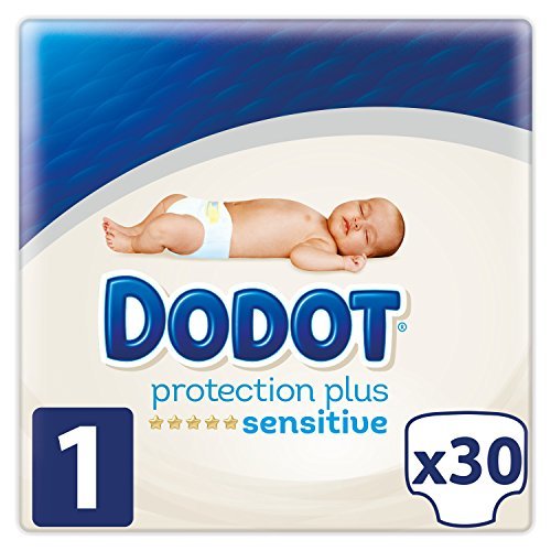 Product Dodot Protection Plus Sensitive - Pañales, Talla 1