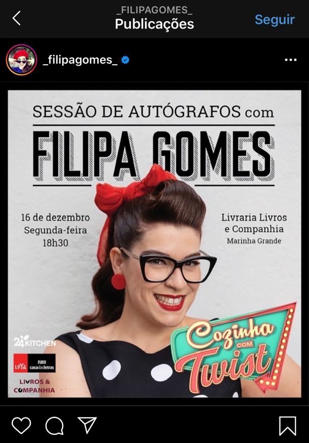 Fashion Receitas: Filipa Gomes 🥘