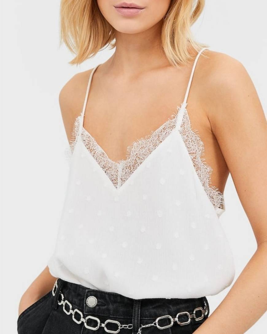 Moda Blonde lace camisole top