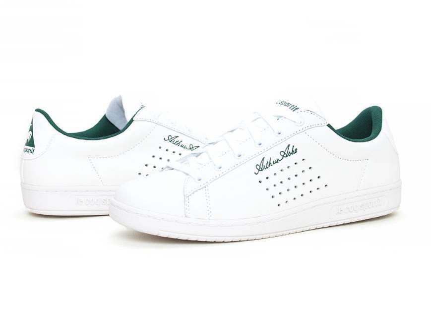 Moda LE COQ SPORTIF ARTHUR ASHE SPORT "WHITE / GREEN"