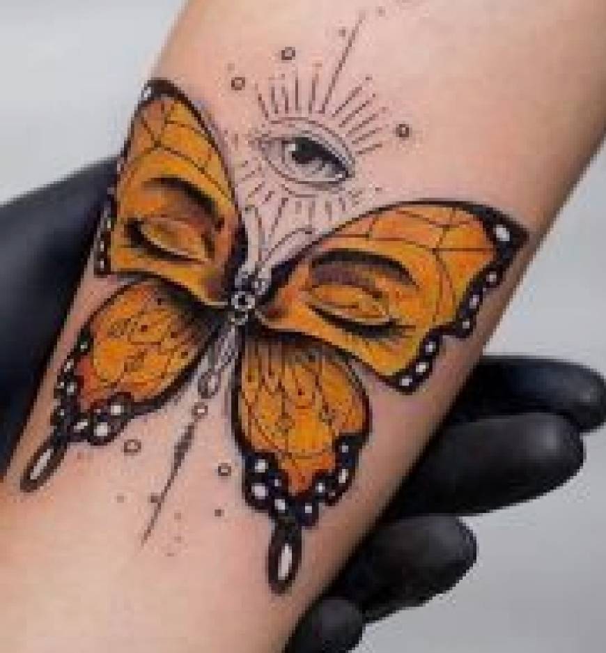 Fashion Butterfly tattoo