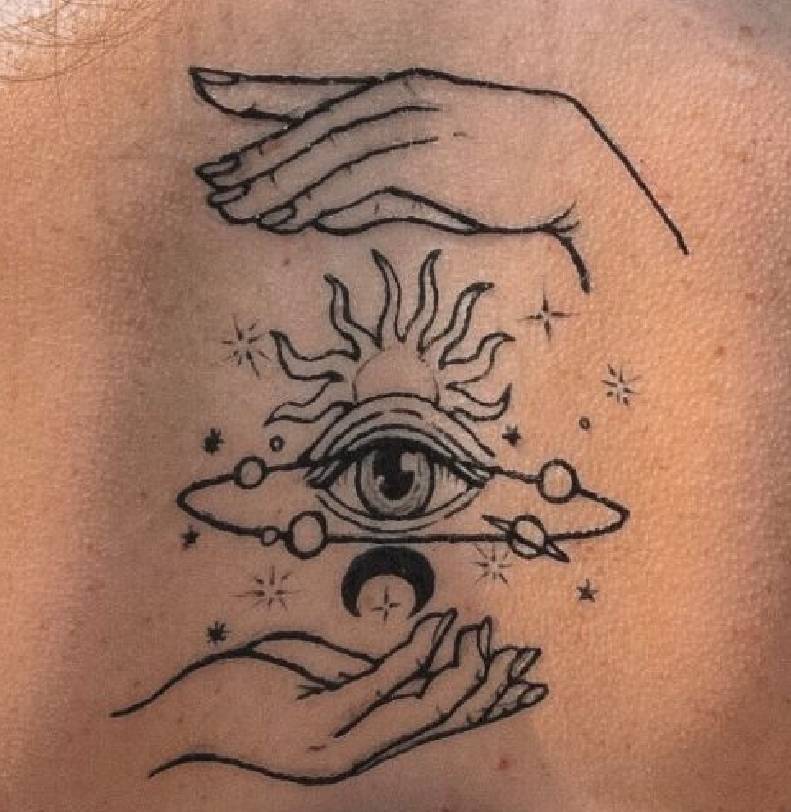 Fashion Eye tattoo