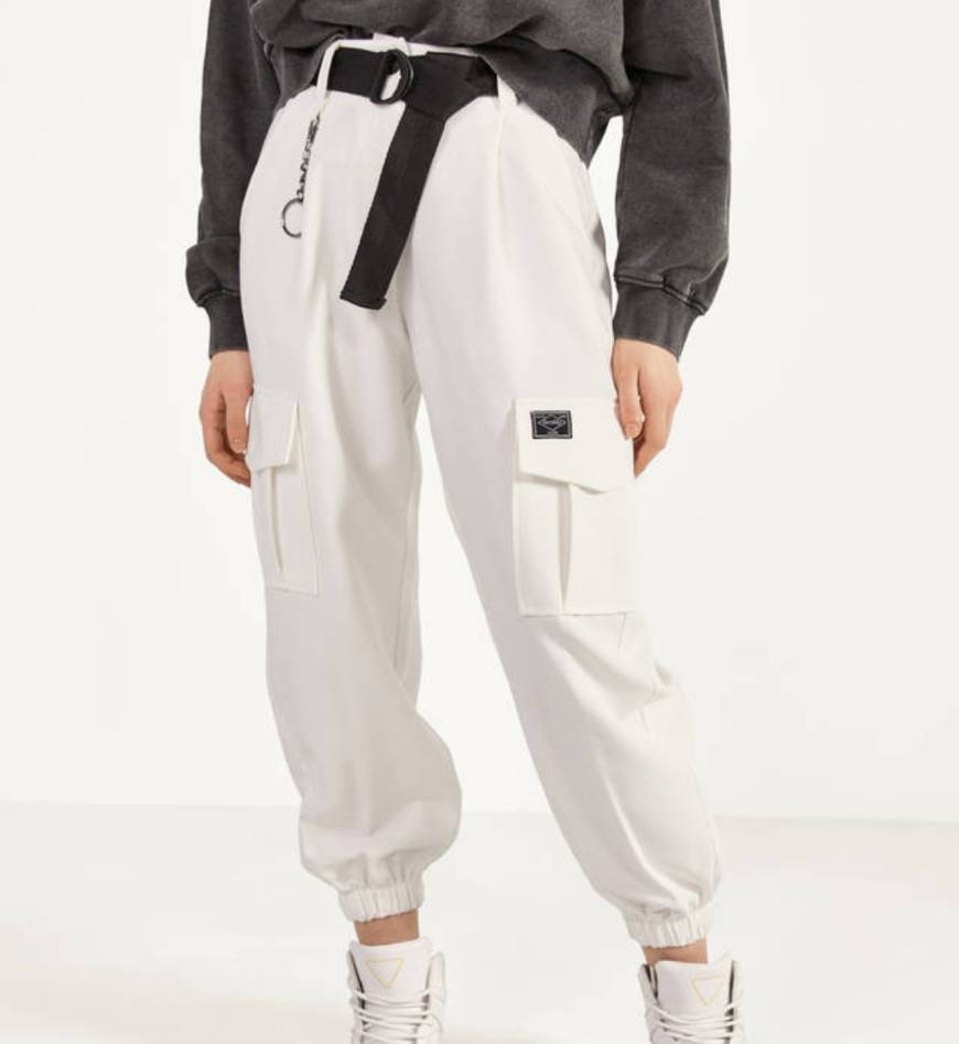 Social Belted cargo trousers

