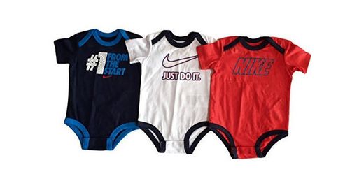 Nike Swoosh Conjunto de Tres Piezas para bebé