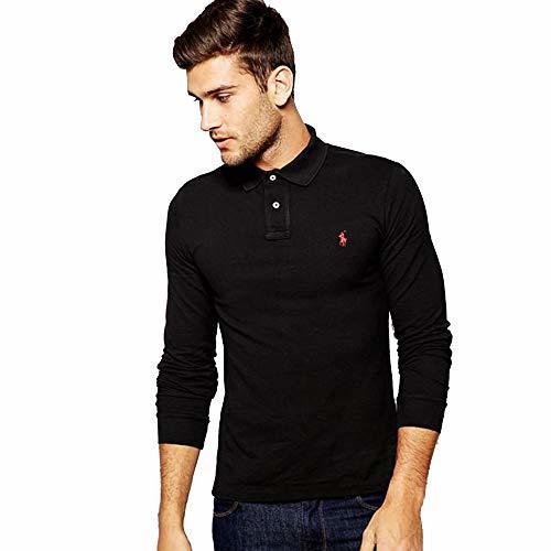Social Ralph Lauren Polo de Manga Larga Small Pony Custom Fit
