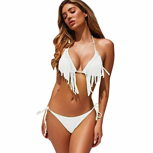 Producto RISTHY Bikinis Mujer 2019 Ropa de Baño Mujer con Relleno Bikinis Halter