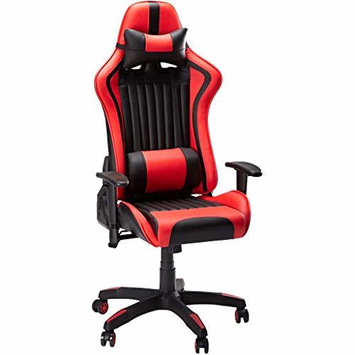 Home Slypnos Gaming Silla, Ergonómica Racing Silla de Escritorio Ordenador, Espalda Alta Ajustable