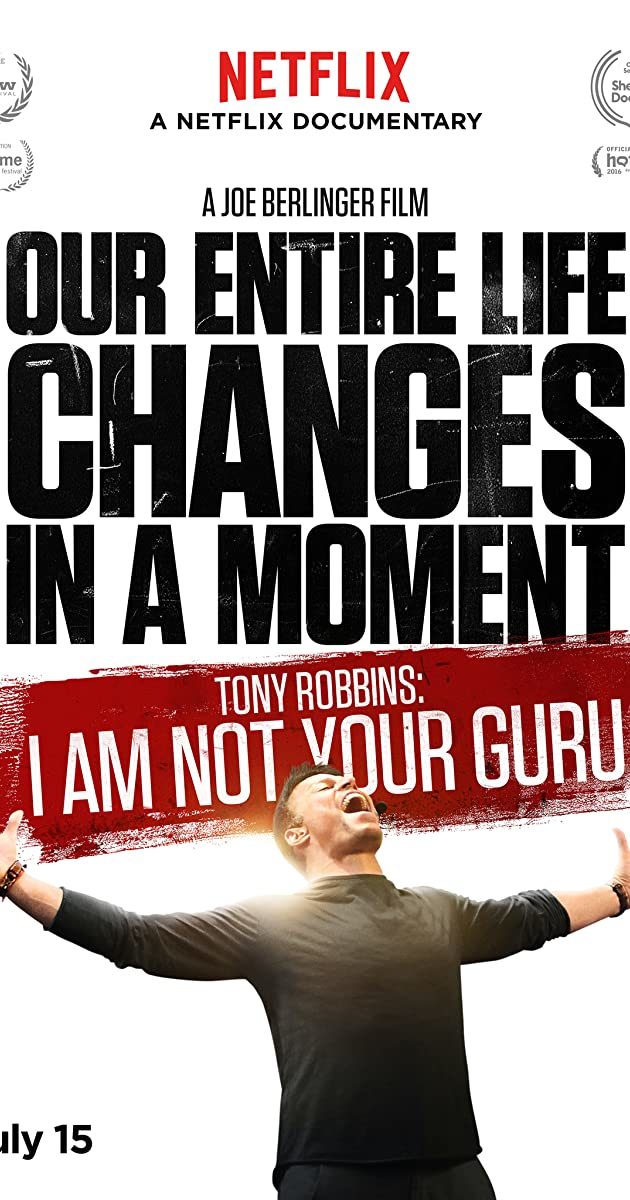 Película Tony Robbins: No soy tu gurú