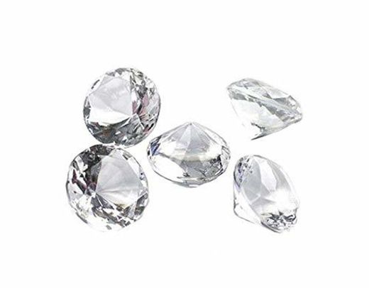 50x piedras de decoración diamantes