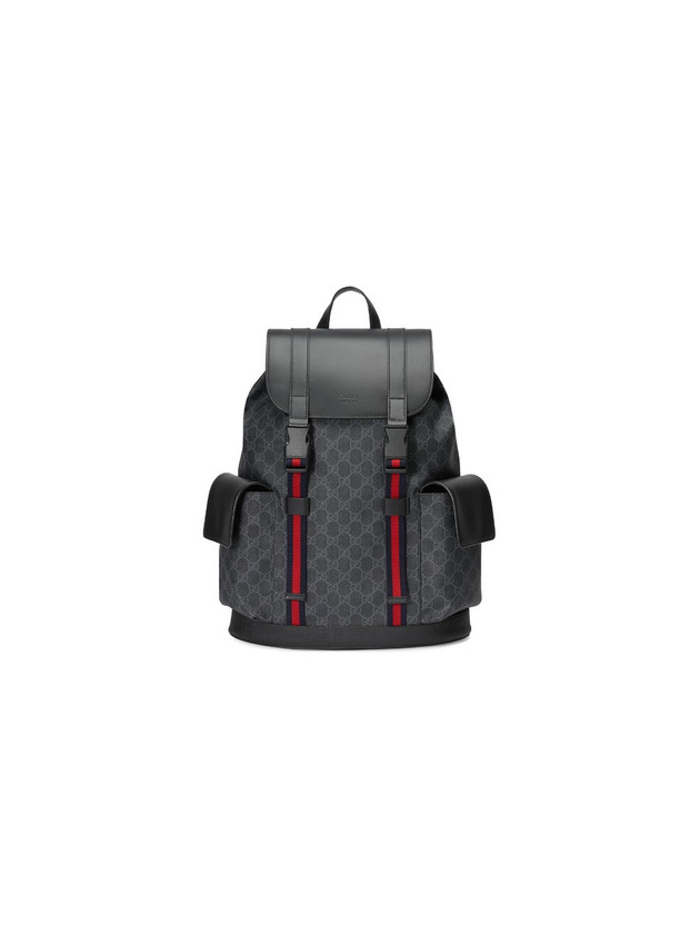 Products Black GG Canvas GG Black backpack