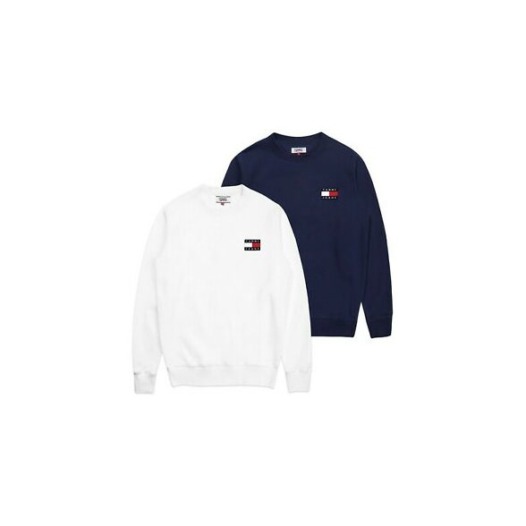 Social Tommy Jeans Mujer Tommy Classics Crew sudadera   Azul