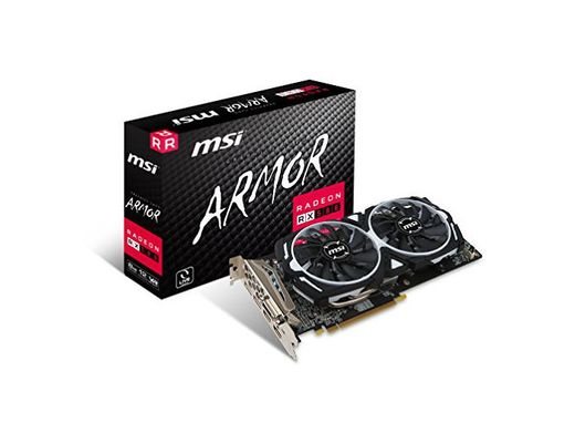 MSI Radeon RX 580 Armor 8G OC, Tarjeta Gráfica