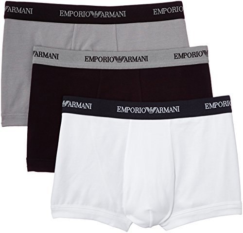 Moda Emporio Armani Underwear 111357CC717 - Calzoncillos Para Hombre, Multicolor