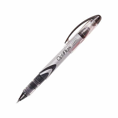 Products Staples bolígrafos rollerball OptiFlow punto fino de 1 docena negro