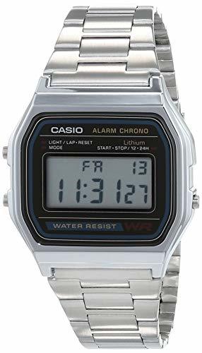 Moda Casio A158WA - Reloj unisexo