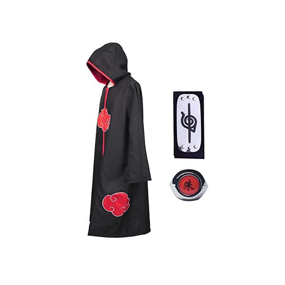 Product Noe Cosplay Naruto Disfraz de Itachi Uchiha Capa Larga del anime Naruto